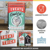 Nostalgic-Art Caja con sabor retro, 1,3 l, Good Cat Treats - idea de regalo para dueños de gatos, en diseño vintage, en diseño vintage Cajas para guardar alimentos Naty Shop