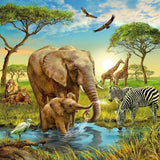 Ravensburger Puzzle para niños - 09330 Animales de la Tierra - Puzzle para niños a partir de 5 años, con 3X49 piezas Puzzle Naty Shop
