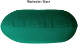 Lemos Home Almohada para el cuello con relleno de microfibra, almohada de apoyo para el cuello, cómoda almohada de viaje para avión, coche, oficina, ideal para camping, vacaciones y dispositivos de viaje (verde menta)
