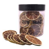 90g rodajas de limón seco|frutos secos para decoración de cócteles|limón seco como decoración para Navidad, repostería, bebidas, ginebra, vino caliente, té|Limones de calidad 100% naturales sin azúcar Naty Shop Productos Deshidratados 45.0 gramos