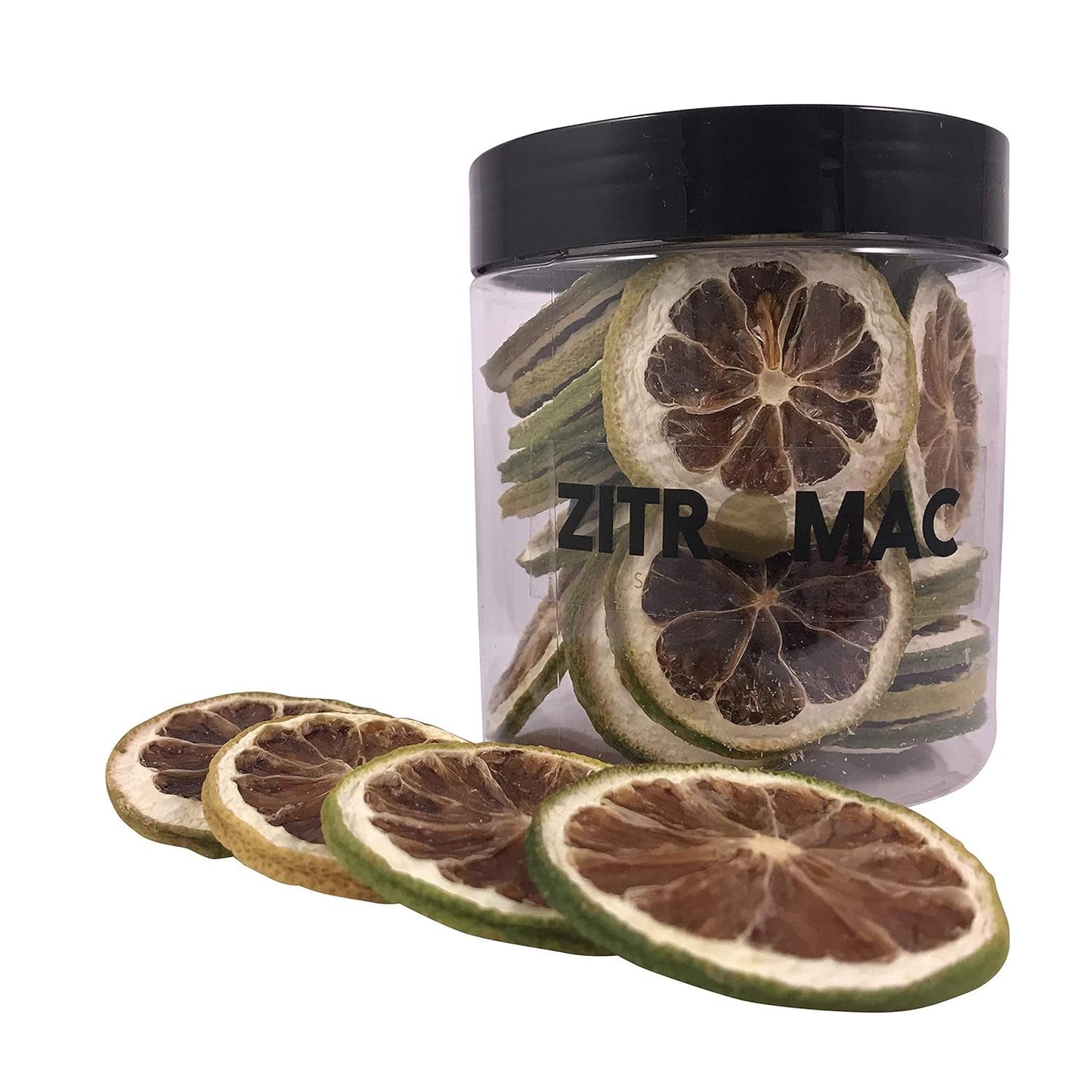 90g Lima seca para cócteles. Frutos Secos Sin Azúcar para Cócteles, Decoraciones, Vino Caliente, Navidad, Bebidas, Té Rodajas de Lima Seca 100% Natural Naty Shop Productos Deshidratados 45.0 Gramos