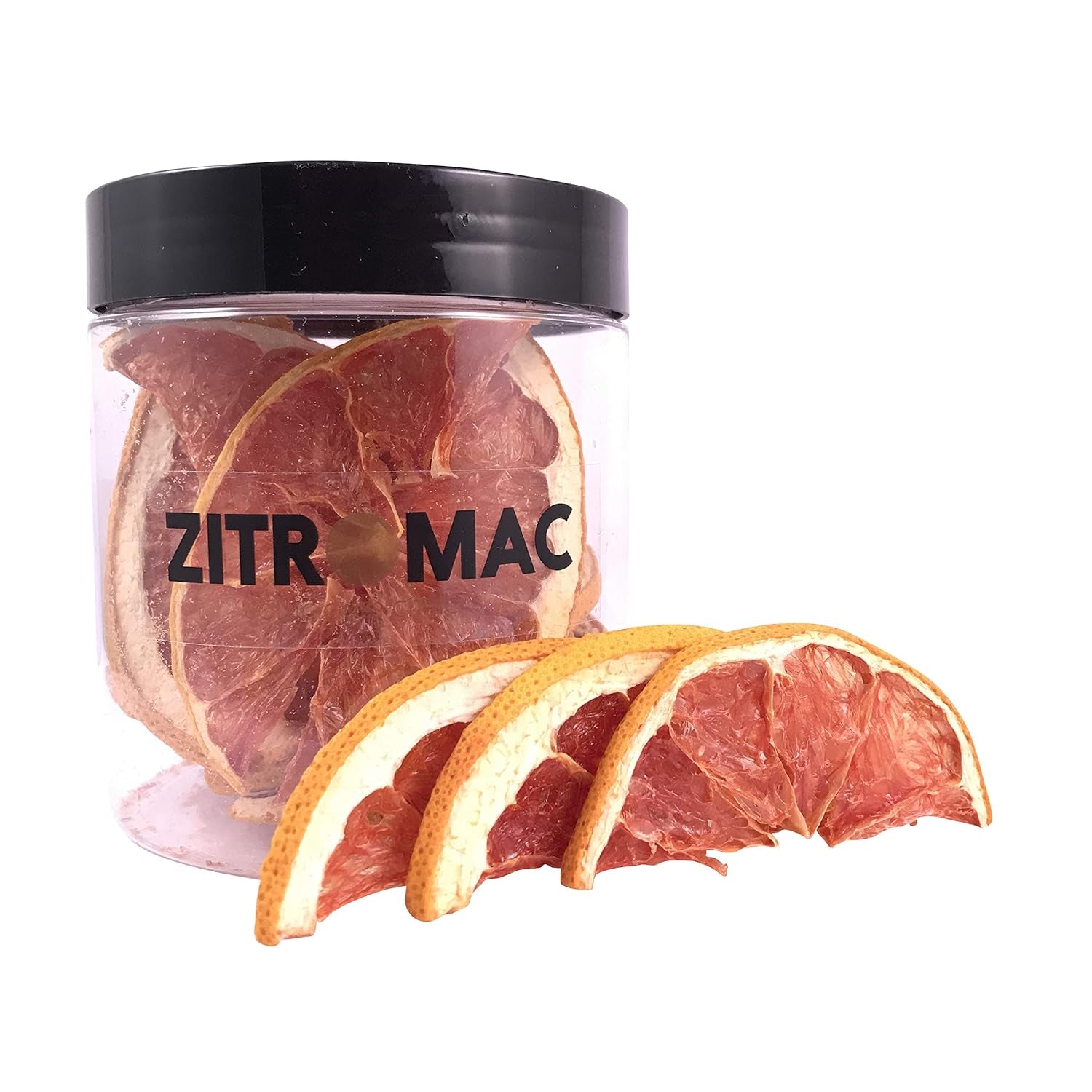 Pomelo Desecado para Cócteles 90gr - Frutos Secos Sin Azúcar para Cócteles, Decoraciones, Repostería, Navidad, Bebidas - Rodajas Secas 100% Naturales Sin Aditivos Productos Deshidratados Naty Shop 45G
