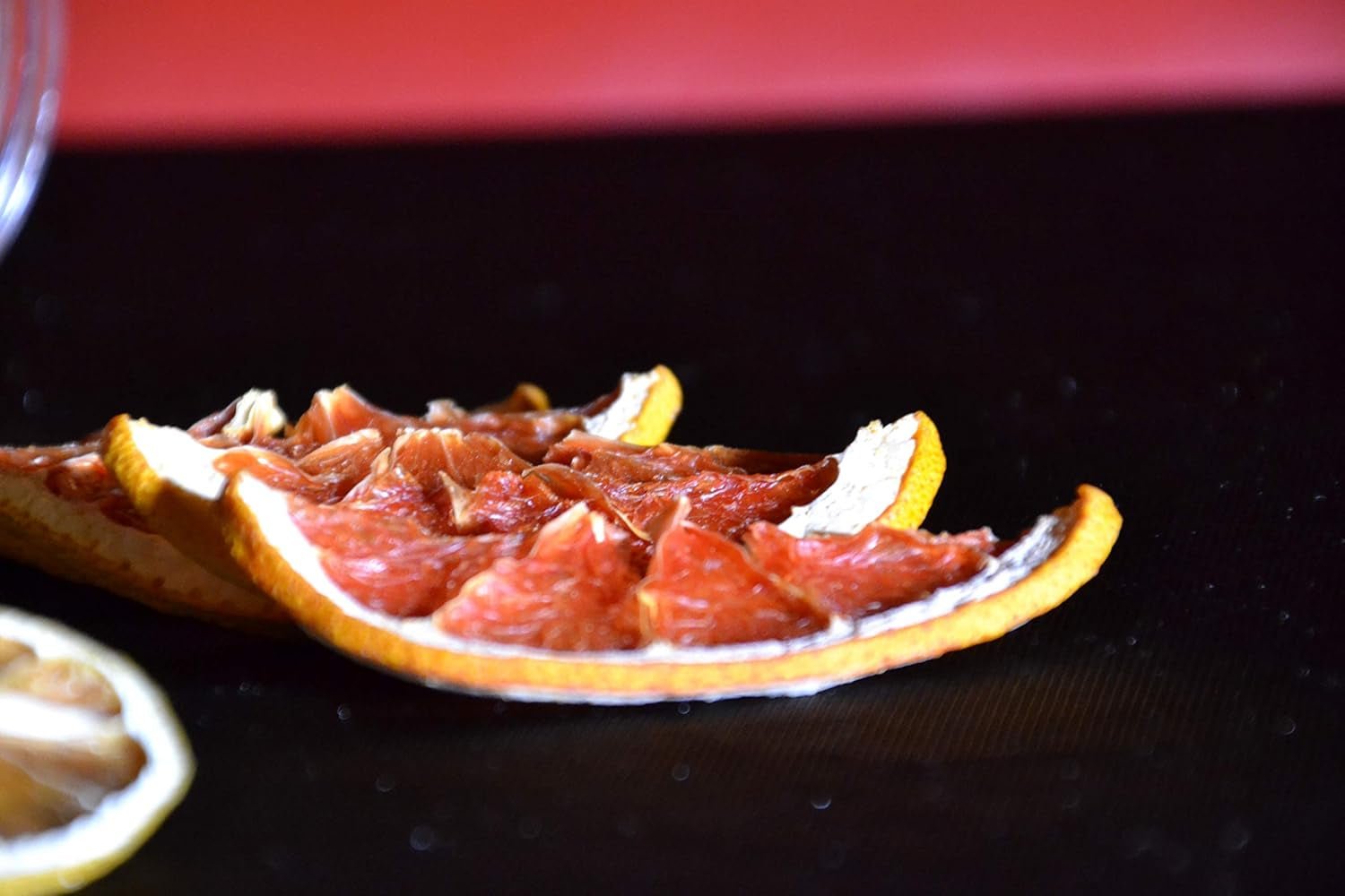 Pomelo Desecado para cocktail 90gr - Frutos secos sin azúcar para cocktail, decoración, repostería, navidad, bebidas - 100% Natural Rodajas secas sin aditivos Productos deshidratados Naty Shop
