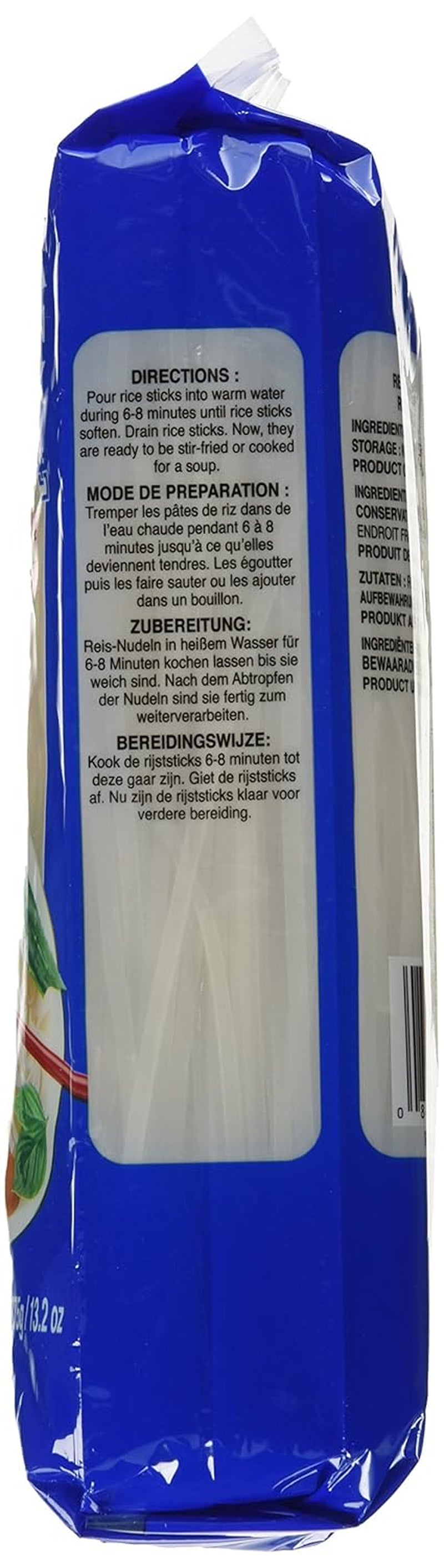Fideos de arroz Cock, 3 mm, grado 1 (1 paquete x 375 g)