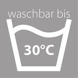 Traumnacht Almohada de bambú con fibras de bambú, hipoalergénica, antibacteriana Juego de almohadas con cremallera, compuesto por 2 almohadas de 40X80Cm, certificado Oeko-Tex, desarrollado en Alemania Naty Shop almohadas estándar