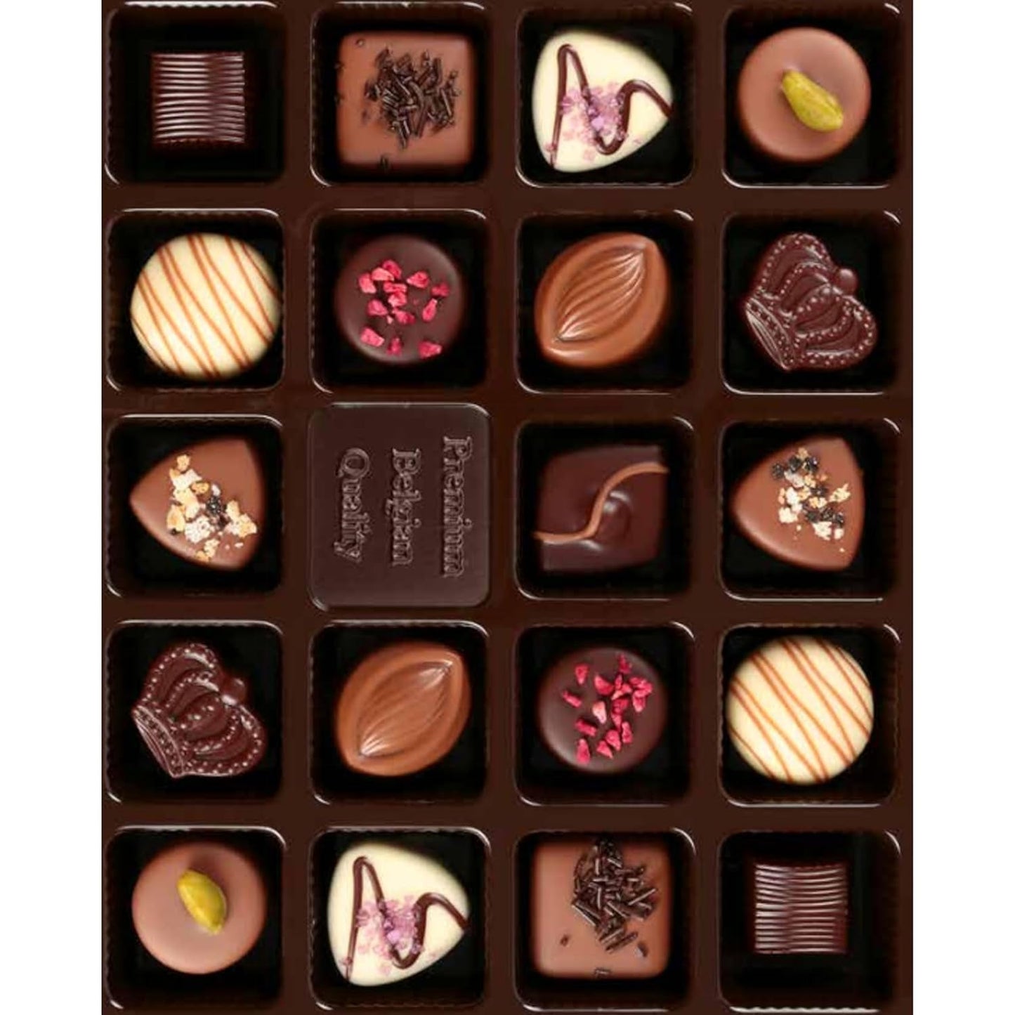 Chocolates de lujo belgas Limar: 19 delicias individuales, elaboradas al estilo tradicional