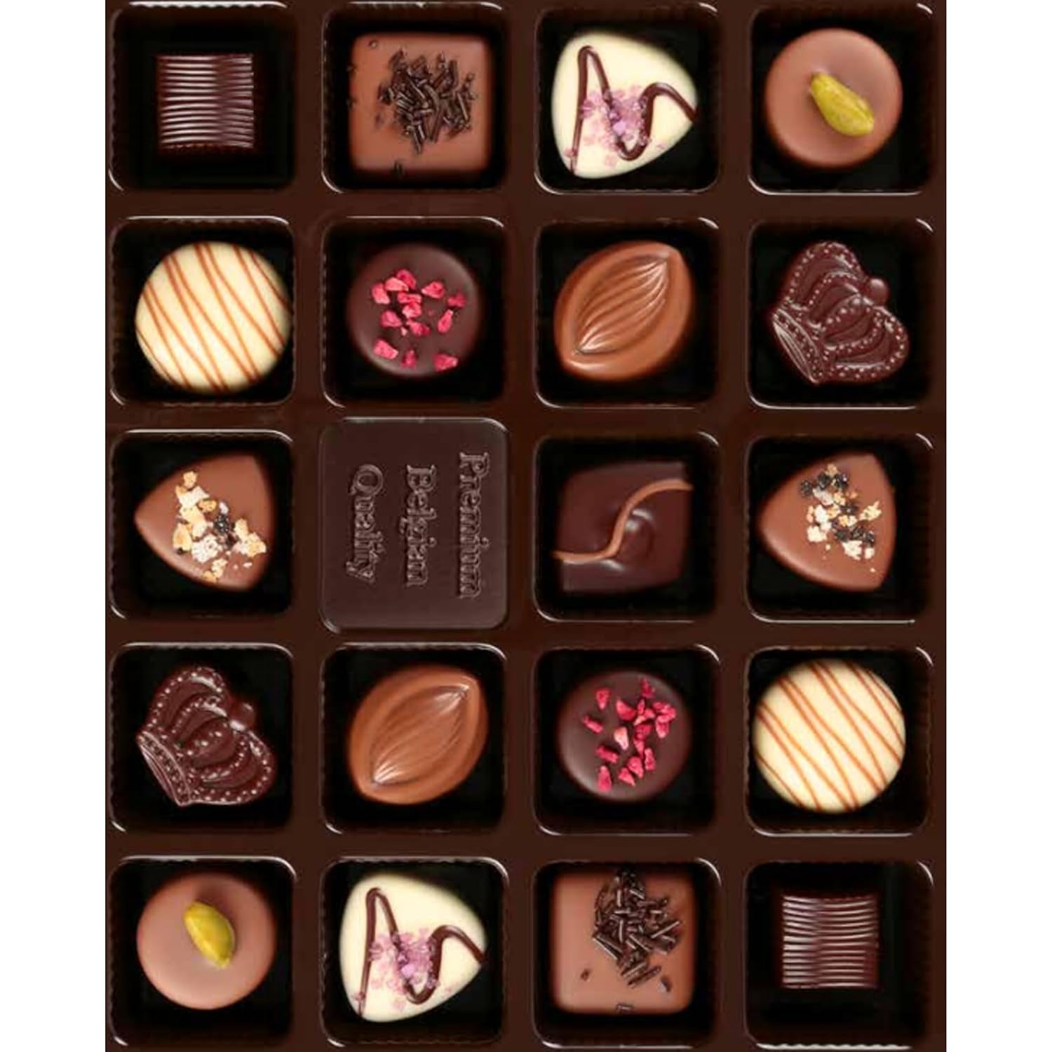 Chocolates de lujo belgas Limar: 19 delicias individuales, elaboradas al estilo tradicional