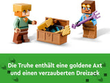 LEGO Minecraft The Armory Playset con figuras de héroes, armas de juguete y figura de Alex, juguete de acción para niños y niñas, regalo para jugadores y niños 7 años 21252 Juegos de construcción Besuche den LEGO-Store