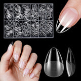 Uñas Artificiales Cortas 500 Piezas Puntas De Uñas De Gel Suave De Cobertura Completa Para Uñas De Gel 12 Tamaños Puntas De Uñas Prepulidas Para Uñas De Gel Uñas Artificiales Cortas Extensiones De Uñas De Ataúd Con Caja