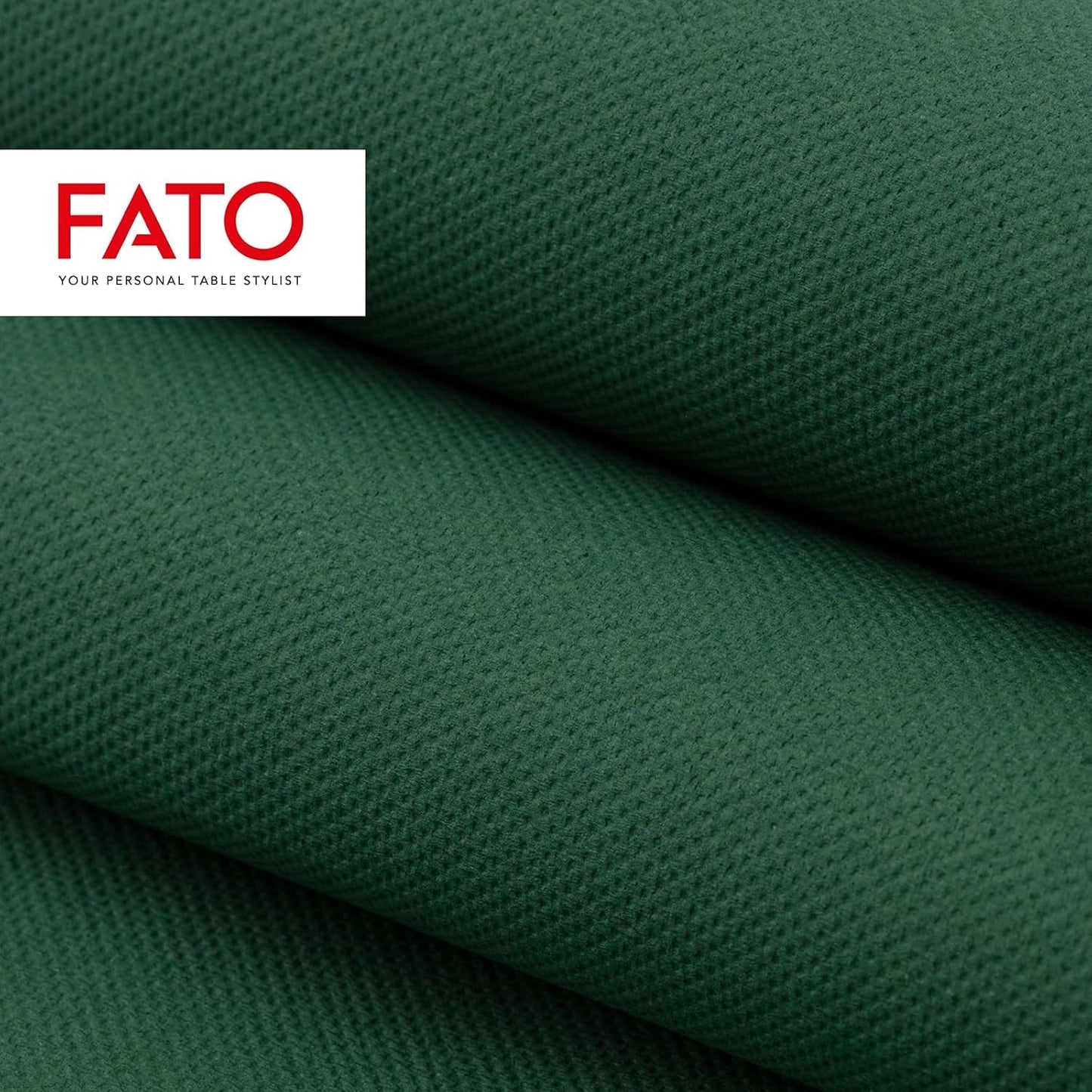 - Pañuelos de papel desechables Suavidad y suavidad Paquete de 40 pañuelos Tamaño 38X38 4 pliegues 2 capas Verde bosque Papel de celulosa 100% pura con certificación FSC (paquete de 2)