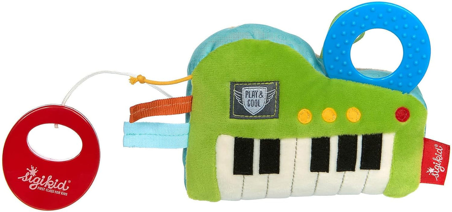 SIGIKID 42659 Music Box Teclado Para Elise Play & Cool niñas y niños juguete para bebé recomendado desde el nacimiento verde / azul Juguetes Bebe Naty Shop Verde / azul