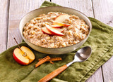 RUF Gachas de Manzana y Canela, con copos de avena integral, fino sabor a canela y trozos de manzanas secas, 400 gramos Cereale Naty Shop