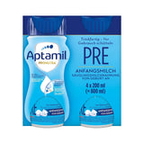 Aptamil Pronutra Pre - Fórmula infantil desde el nacimiento - Con aceites vegetales, sin aceite de palma - 6 x 4 x 200 ml (4800 ml)