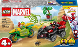 LEGO Marvel Diversión de acción con giros y electro en sus Dino Speedsters, Coche de superhéroes para construir para niños y niñas a partir de 4 años, Set de héroe con coche de juguete, Spidey y sus súper amigos 11198 Juegos de construcción Beuche den LEGO-Store