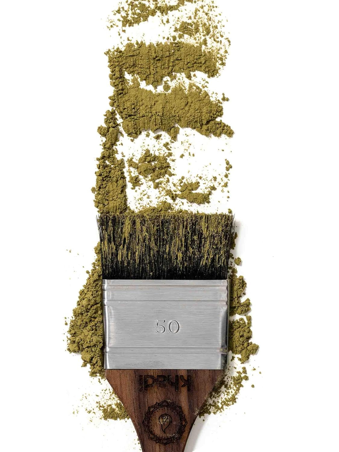 khadi GOLDBRAUN tinte de cabello a base de hierbas, color de cabello desde ámbar brillante hasta marrón dorado suave y brillante, tinte de cabello natural 100% a base de hierbas, natural y vegano, cosmética natural certificada, 100g Naty Shop Tinte para el cabello