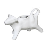 Cilio Milk - Taza de leche con forma de vaca | Porcelana | Taza de leche con forma de vaca | Con asa | Taza para café, leche y nata | Decoración de la mesa del desayuno | Capacidad 125ml