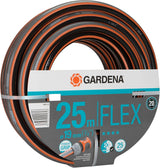 Manguera Gardena Comfort FLEX de 19 mm (3/4"), 25 m: Manguera de jardín flexible y estable con perfil Power-Grip, de material en espiral de alta calidad, presión de estallido de 25 bar, sin componentes del sistema (18053-20)
