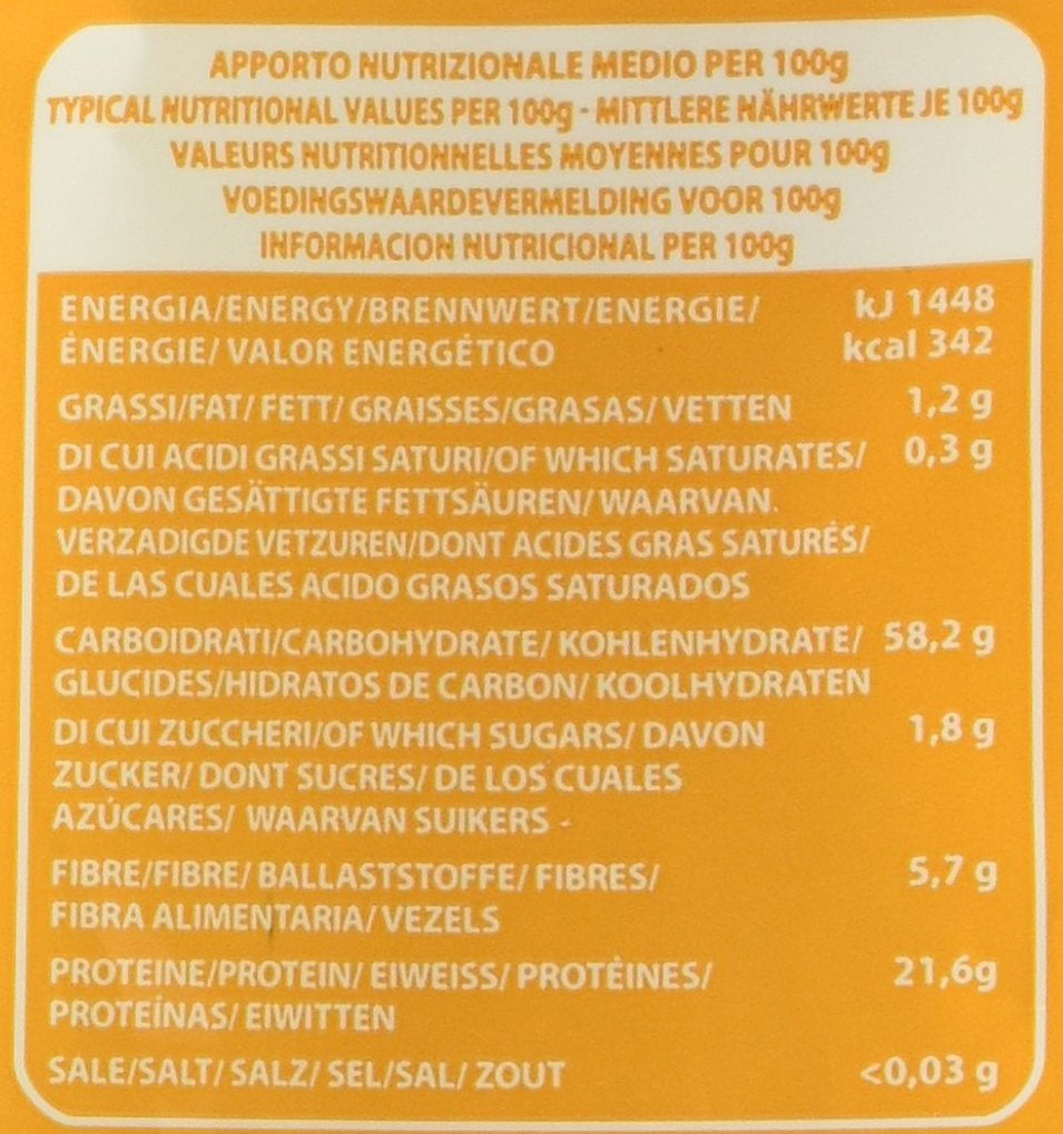 Penne de lentejas amarillas, paquete de 12 (12 x 250 g)