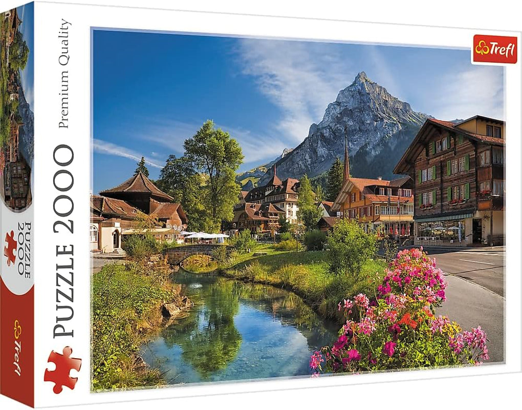 Trefl, Puzzle, Alpes en verano, 2000 piezas, Calidad Premium, Para niños mayores de 12 años Puzzle Naty Shop Título predeterminado
