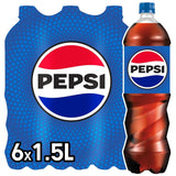 Pepsi Cola, Original, set 6 x 1,25 litros Bebidas sin alcohol Naty Shop 6 x 1,5 litros Versión Clásica