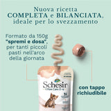 Comida húmeda para gatos pequeños con crema de pollo y pollo - Comida húmeda para gatos pequeños - Comida húmeda para gatos con crema de pollo, sin cereales, rica en proteínas, vitaminas y minerales (20 sobres x 150 g)