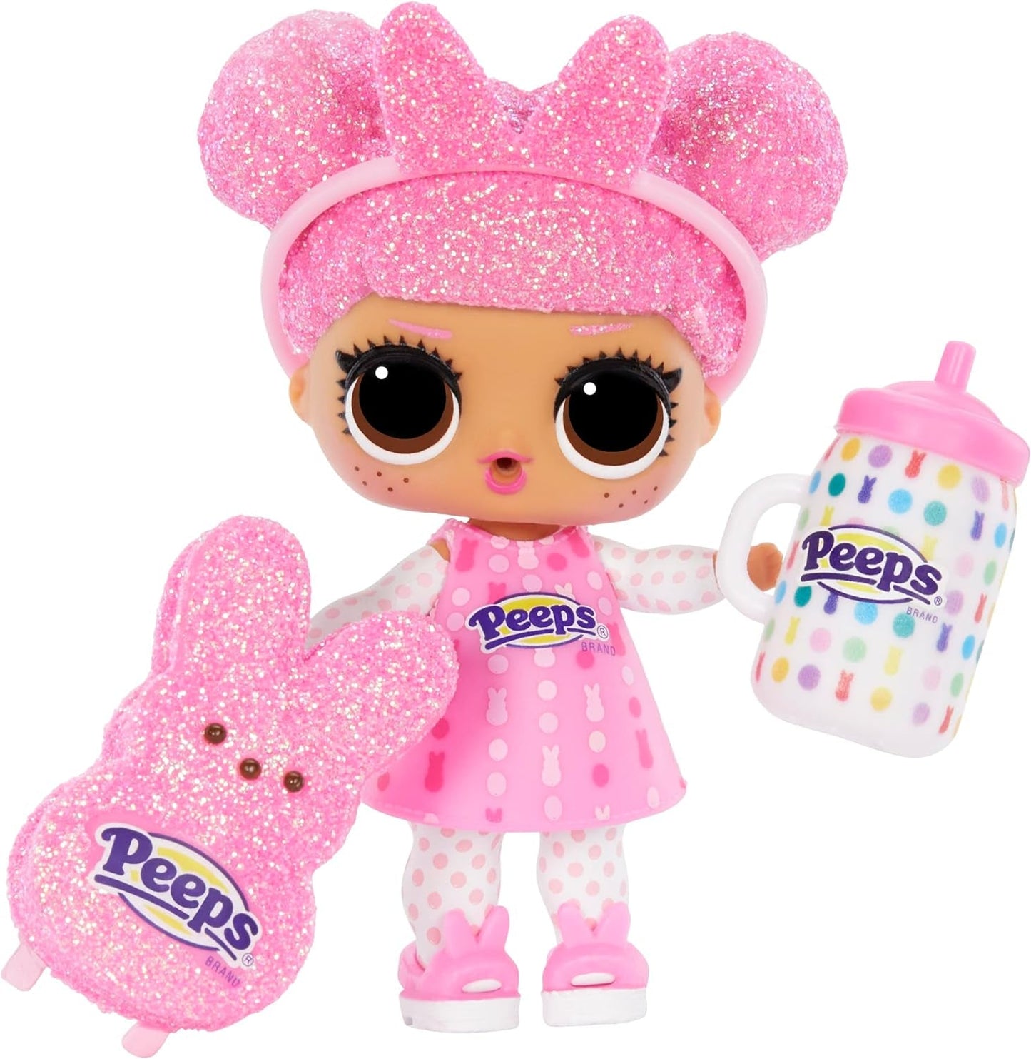 JAJAJA. ¡Sorpresa! Loves Mini Sweets Peeps - Cute Bunny - Limitierte Auflage mit Frühlingsthema - Sammlerpuppe mit 7 Überraschungen - Für Mädchen, Jungen und Sammler ab 4 Jahren