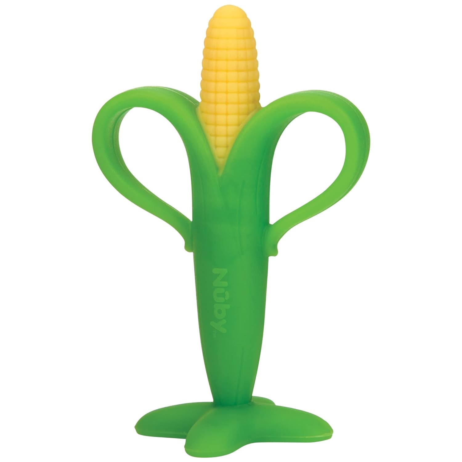 Nuby - Ayuda para la dentición de mazorca de maíz - 3M+, multicolor