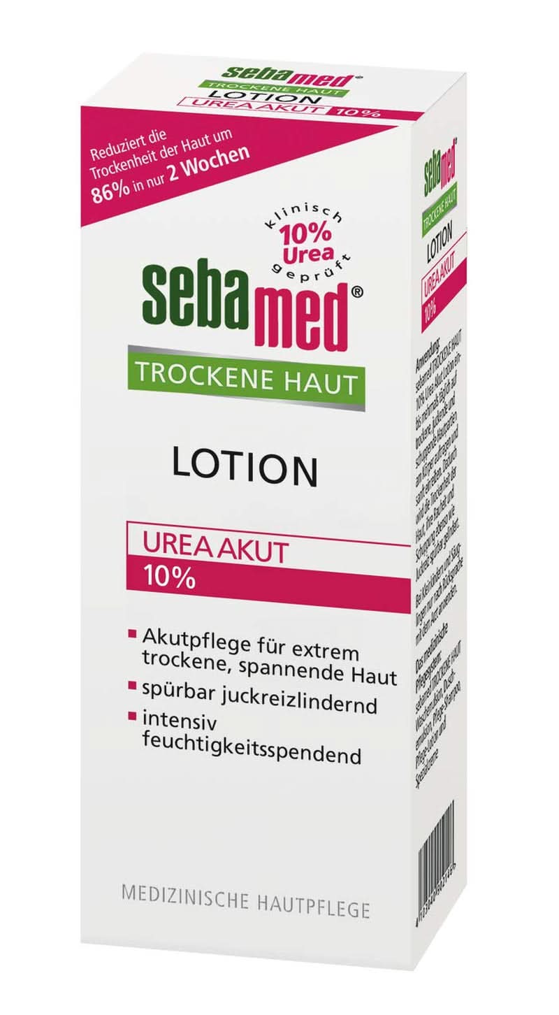 Sebamed Urea Akut, alivia visiblemente la sensación de tirantez, aspereza y picor, 200 ml Ducha y baño Naty Shop