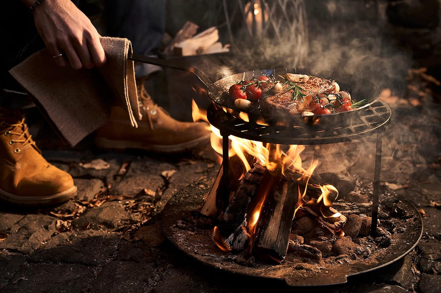 Sartén de hierro ZWILLING FORGE, robusta para sabores especiales de fritura Ollas y Sartenes Naty Shop