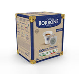 Caffè Borbone Kompostierbare Kaffeepads, Gold-Kaffeemischung - 100 blocs - Compatible con los blocs de papel ESE System 44 mm