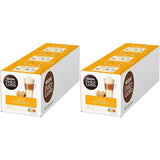 NESCAFÉ Dolce Gusto Latte Macchiato, 48 Kaffeekapseln, Aromatischer Espresso, 3-Schichten - Köstlichkeit aus feinem Milchschaum, Aromaversiegelte Kapseln, paquete de 6 (3x16 Kapseln)