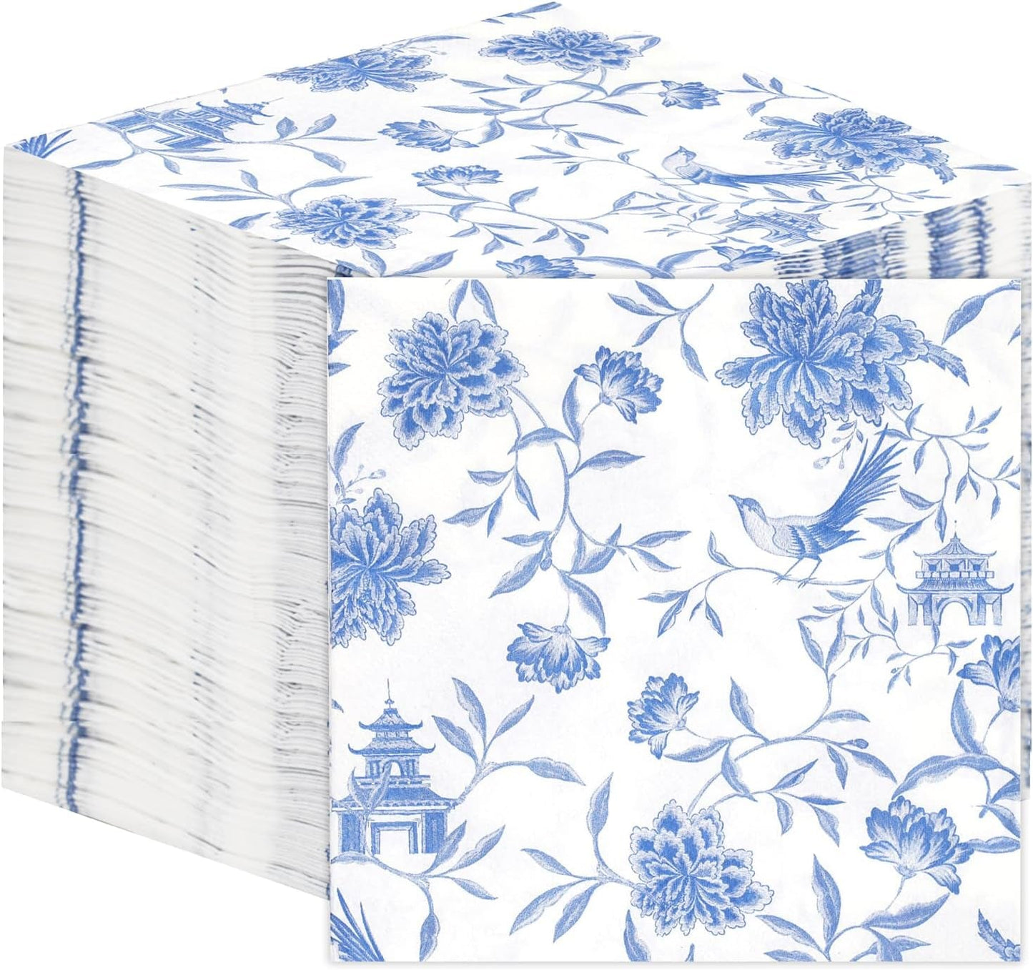 Table Kind 100 Servilletas Suaves Blancas a Granel, Servilletas de Alta Calidad para Fiesta, Catering y Uso Diario, FSC, Sostenibles y Reciclables, Fabricadas en la UE | 2 capas | 33cm
