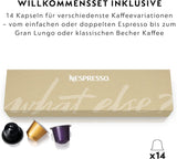 Nespresso EN167.W Cafetera espresso de cápsulas Citiz, bomba de alta presión y control de temperatura ideal, sin Aeroccino (espumador de leche), función de ahorro de energía, 1260 W, blanco crema, 37,4 x 11,9 x 25,5 cm