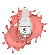 Colorante alimentario en gel, beige, color champán, 20 g. Colorante alimentario para una amplia gama de aplicaciones para decoración de tartas, tartas, natas, bizcochos, glaseado real, macarons.