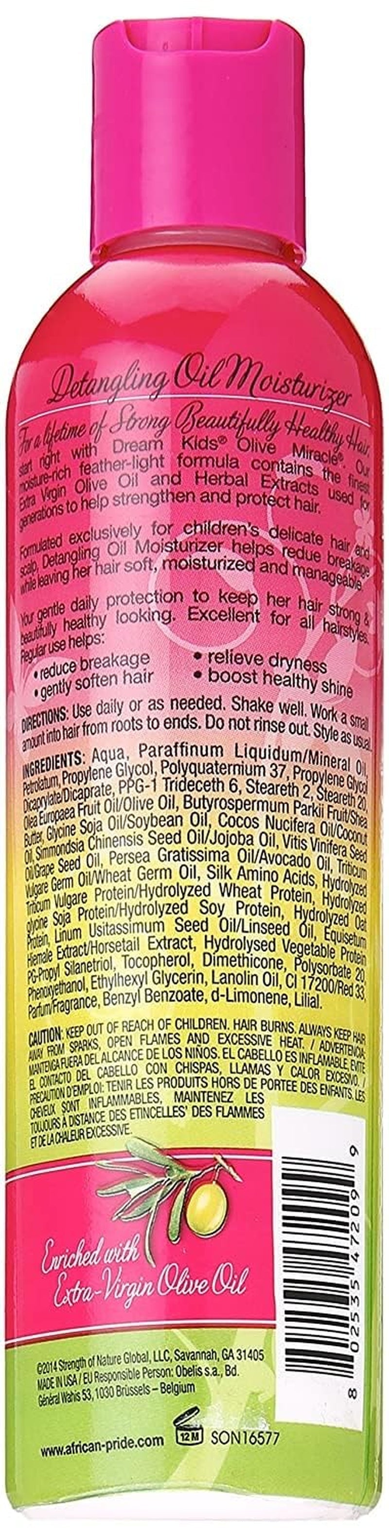Dream Kids Olive Miracle Anti-Rotura Aceite Desenredante Hidratante 236ml/8 fl.oz Productos Desenredantes Naty Shop Título predeterminado