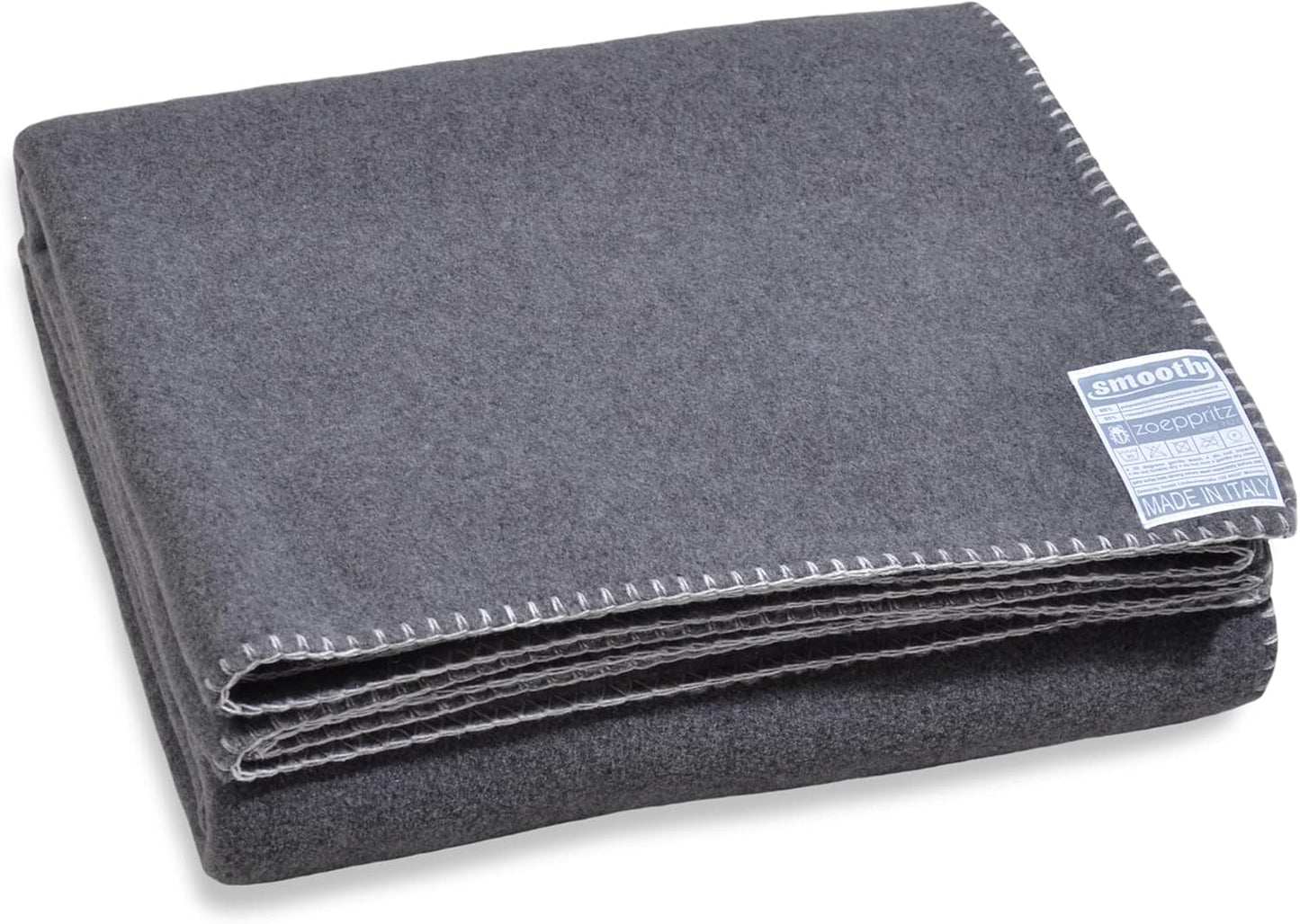 Zoeppritz since 1828 Manta Polar Suave - Manta Polar Cómoda Y Mullida - Vegano - 140X190Cm - 010 Blanquecino, 010 Blanquecino Zoeppritz Since 1828 Gris 140X190Cm Camas y Edredones