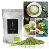 Moya Matcha Bio Té Verde Diario en Polvo | 250 g calidad diaria (III) | Perfecto para consumir con café con leche, batidos y limonadas...