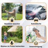 Manguera De Jardín Extensible De 45 M, Manguera De Agua Flexible Retráctil Automática, 10 Patrones De Rociado, TPE 2500D, Conectores De Metal, Para Jardines Extra Grandes, Agricultura, Limpieza