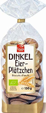 Galletas de huevo de espelta ecológicas, 38% galletas de huevo ecológicas, 150g