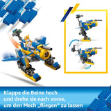 LEGO Sonic the Hedgehog Ciclón vs. Metal Sonic - Juguete coleccionable Mechs con 2 minifiguras de videojuegos - Idea de regalo para niños y niñas a partir de 8 años y aficionados a los juegos adolescentes 77002 Juegos de construcción Besuche den LEGO-Store