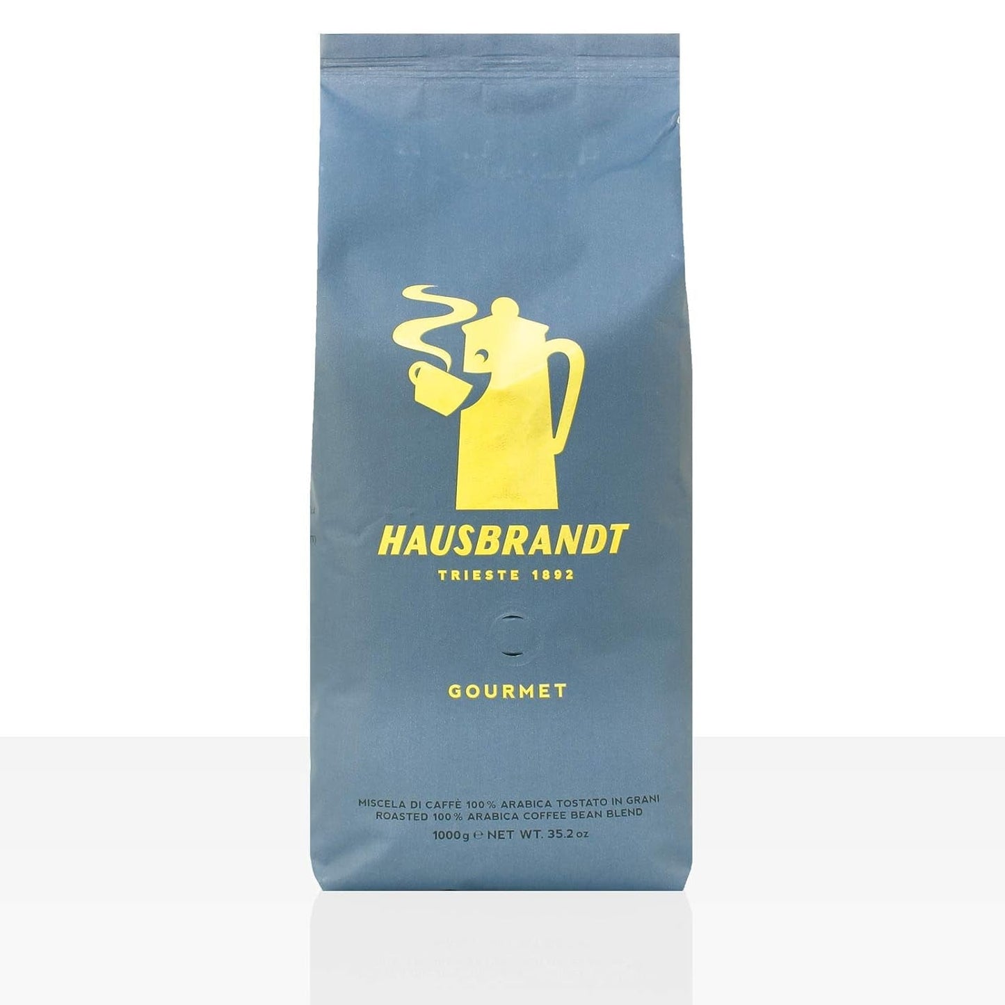 Espresso Gourmet Hausbrandt 6 x 1 kg Café en grano, 100% Arábica