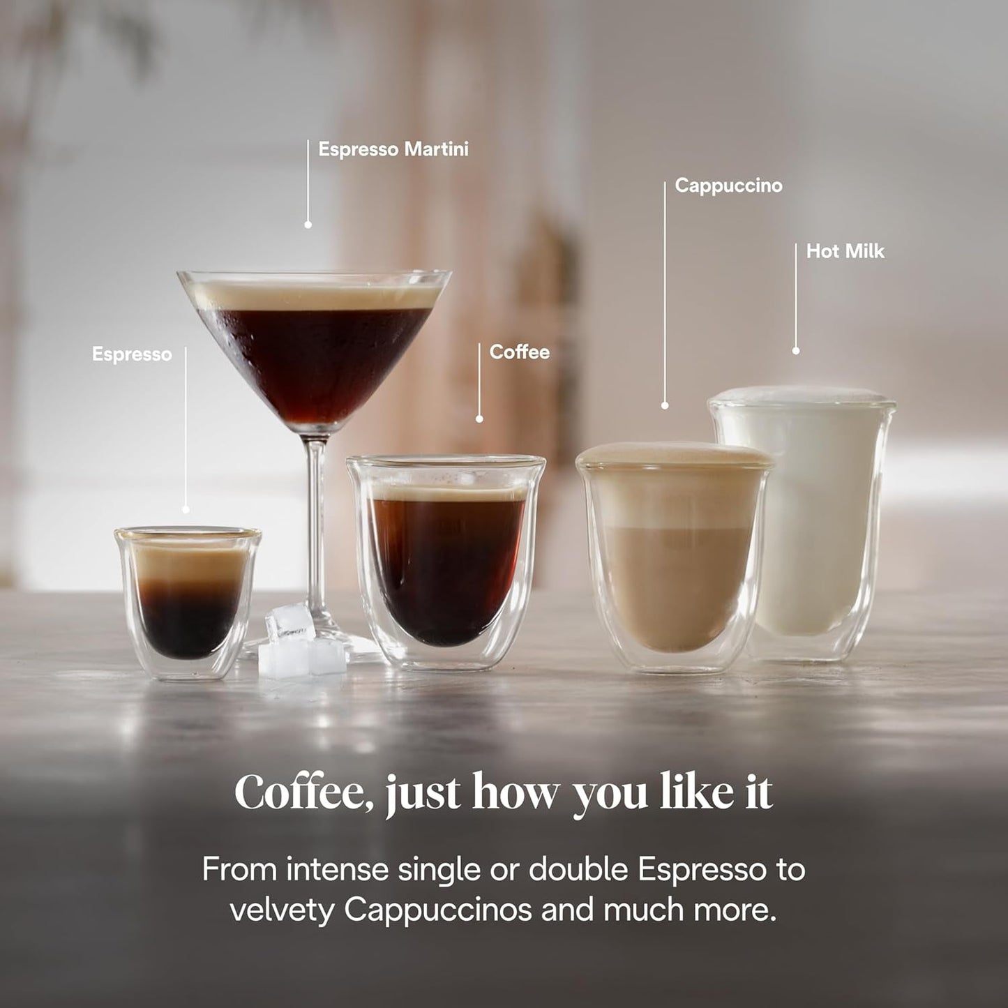 De'Longhi Classic EM450.M Cafetera espresso con filtro portátil y espumador de leche profesional, carcasa totalmente metálica, 15 bar, depósito de agua de 1,7 l, acero inoxidable/metal