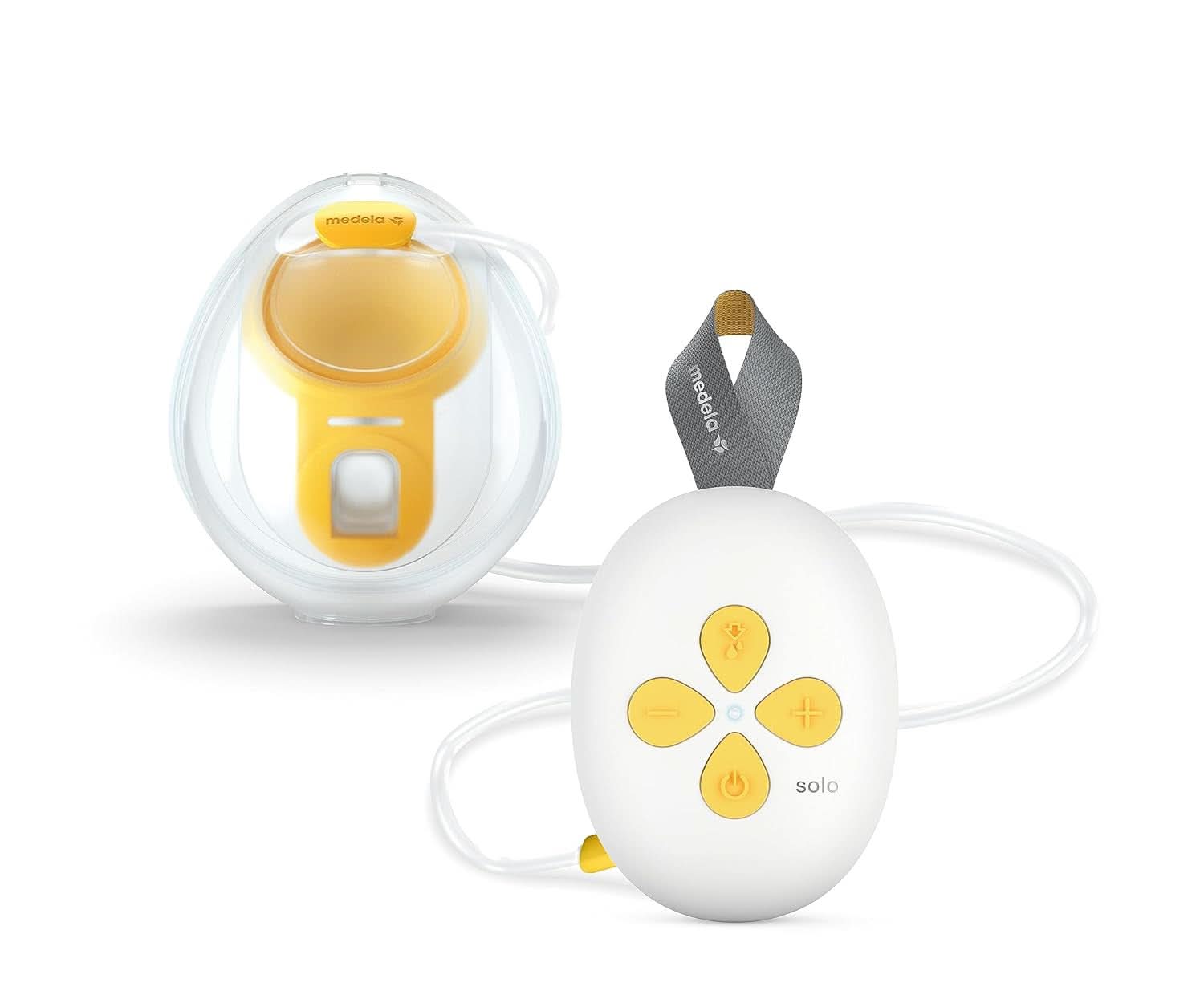 Extractor de leche manos libres Medela Solo | Sacaleches eléctrico compacto e intuitivo para extracción unilateral Accesorios Alimentación y Lactancia Bebe Naty Shop Solo Manos Libres