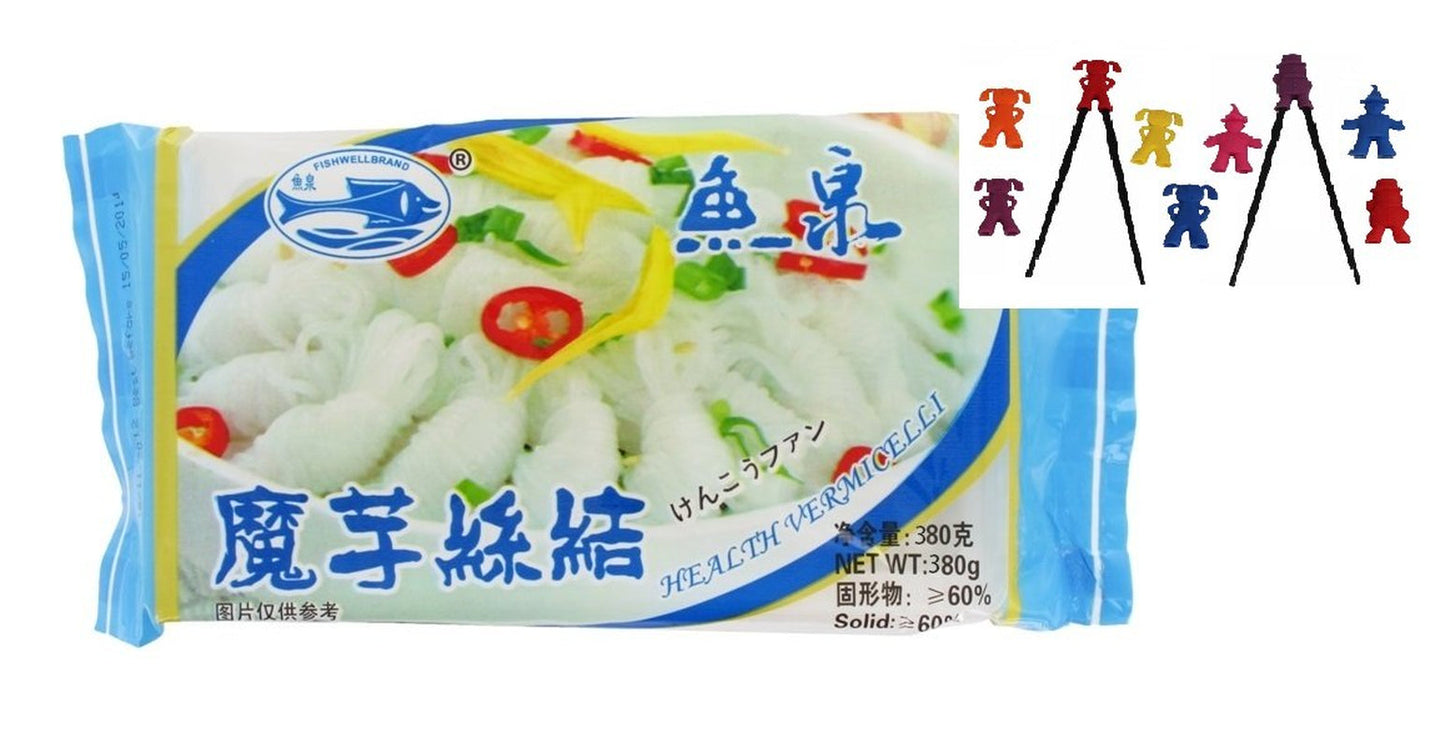 - Nudos de fideos Shirataki (1 x 380g)