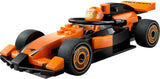 LEGO City F1 Racer con coche de carreras Mclaren - Modelo de juguete de Fórmula 1 con coche de carreras y minifigura - Pequeño regalo para niños y niñas a partir de 6 años o aficionados a los deportes de motor 60442 Juegos de construcción Besuche den LEGO-Store