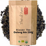 Khla - Té Bio Oolong 100 G - Té Azul - Té Suelto Natural - Té Asiático Orgánico - Suelto y Cortado - Té de Hierbas e Infusiones - De China