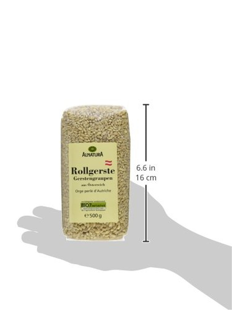 Cebada perlada orgánica, cebada perlada, 500g