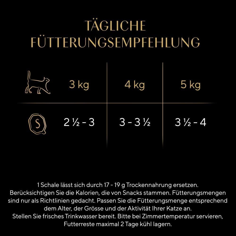 Sheba Comida húmeda para gatos, delicatessen en gelatina de salmón, 2 x 11 x 85 g