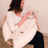 Almohada de lactancia multifuncional, 4 en 1, Soft Nova, beige, almohada individual: 202 cm, sillón, 40 X 75 X 22 cm Accesorios Alimentación y Lactancia Bebe Naty Shop