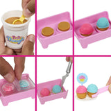 Muñeca Barbie Malibu Roberts y juego para hornear de 18 piezas, que incluye plastilina y moldes para rosquillas, croissants y muffins, para edades de 3 años en adelante, HJY19